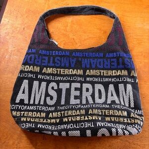 Robin Ruth Amsterdam black shoulder bag satchel tote